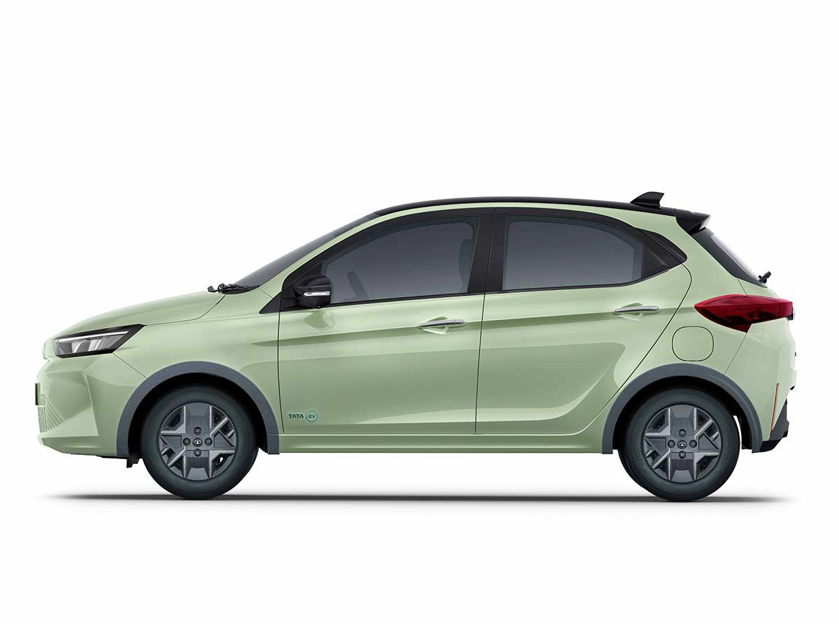 2026 Tata Tiago EV Review: India's Most Accessible Electric Hatchback Just Got Smarter, Safer and More Premium 10 2026 Tata Tiago EV Side