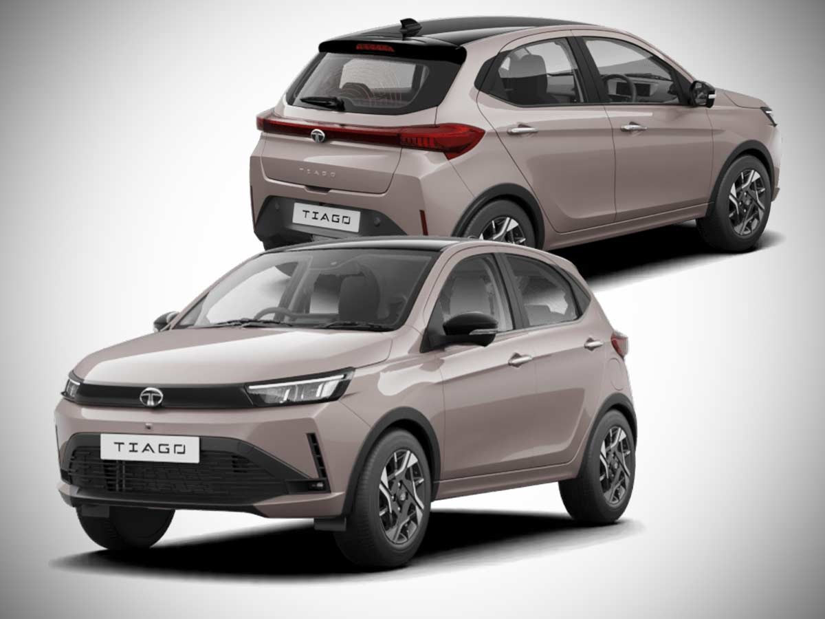 2026 Tata Tiago: The Hatchback That Wants to Redefine Affordable Premium Mobility in India 3 2026 Tata Tiago Sobo Surge Dual Tone
