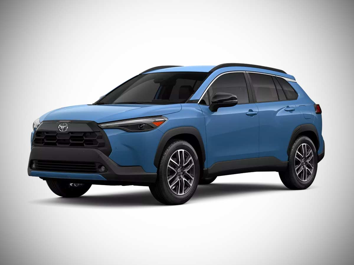 2026 Toyota Corolla Cross XLE Colors - All Options 1 2026 Toyota Corolla Cross Cavalry Blue Front