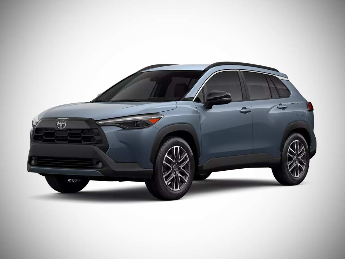 2026 Toyota Corolla Cross XLE Colors - All Options 3 2026 Toyota Corolla Cross Celestite Front