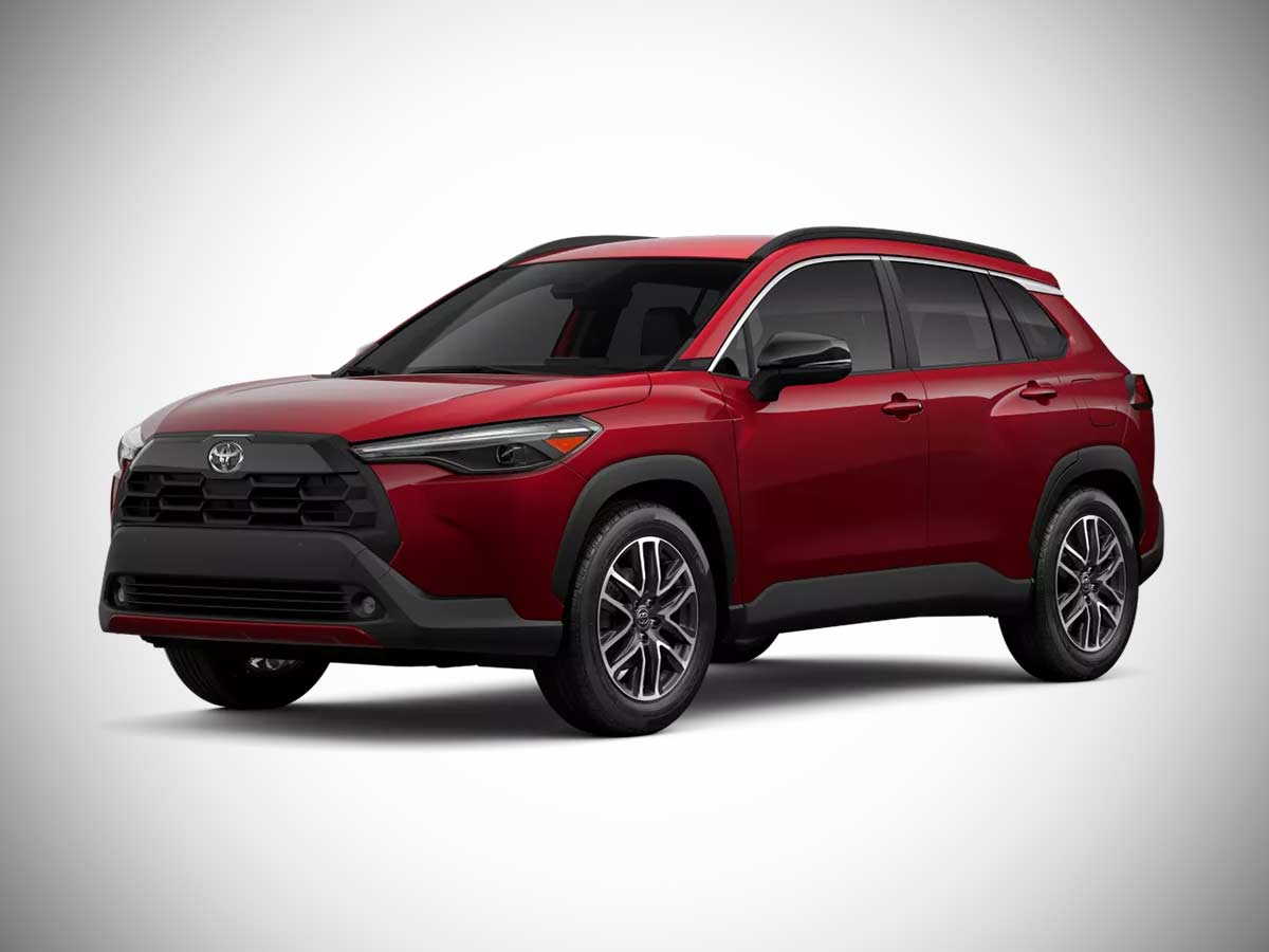 2026 Toyota Corolla Cross XLE Colors - All Options 11 2026 Toyota Corolla Cross Soul Red Crystal Front