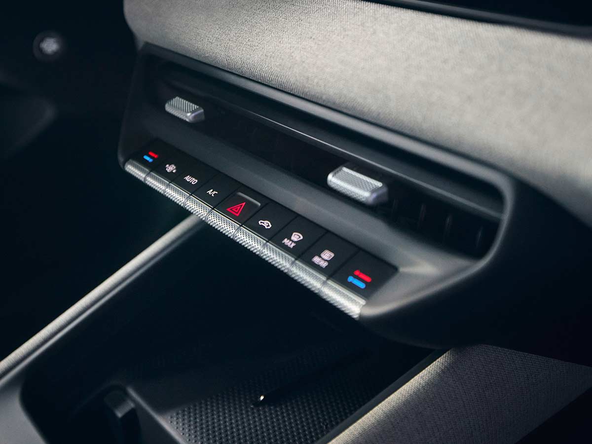 2026 VW ID Polo AC Control Buttons