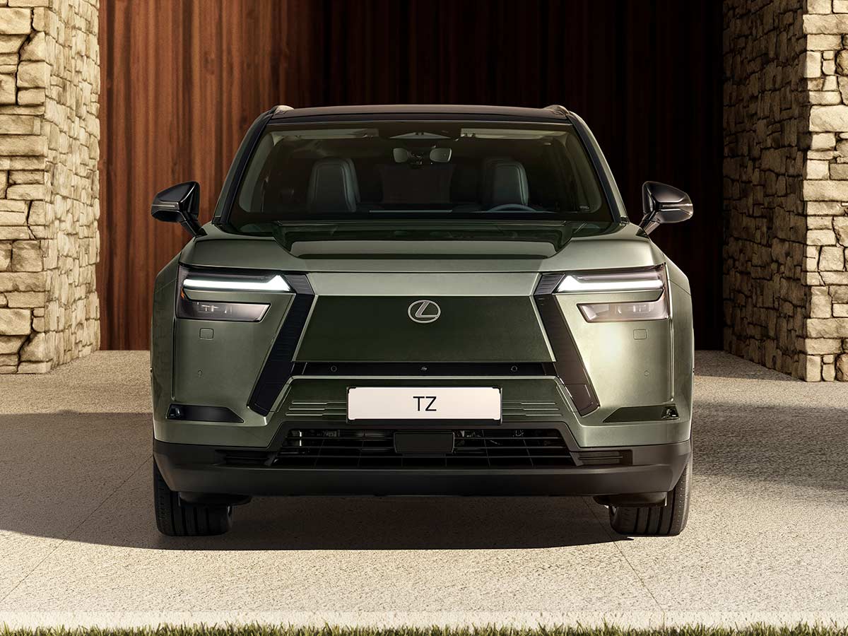 2027 Lexus TZ Electric Three Row SUV front