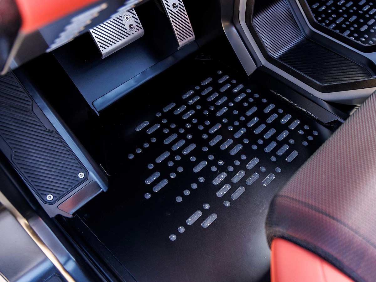 GMC Hummer X SUV Concept 2026 Interior Floor Mats