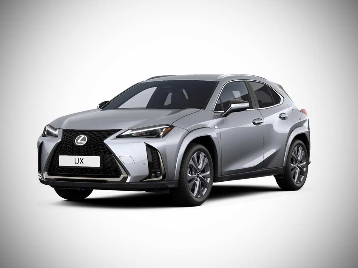 2026 Lexus UX Hybrid Sonic Platinum Front Quarter