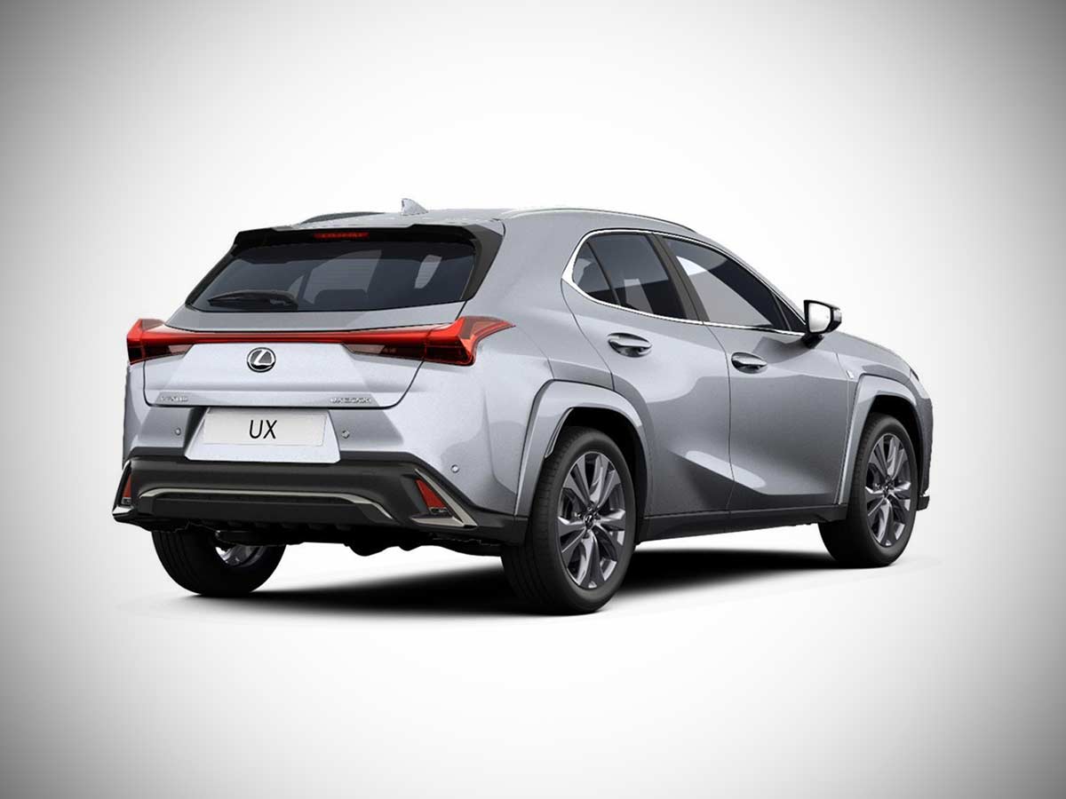 2026 Lexus UX Hybrid Sonic Platinum Rear Quarter