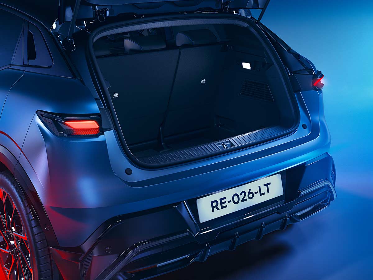 2026 Renault Megane E-Tech Electric: 500km Range, Faster Charging, Smarter Technology and a Sharper Design 11 2026 Renault Megane E Tech Electric Cargo Space
