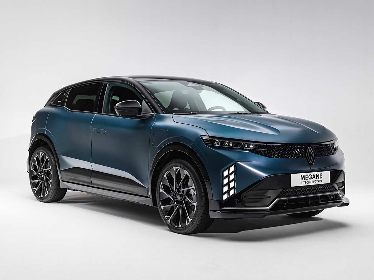 2026 Renault Megane E Tech Electric Front Quarter