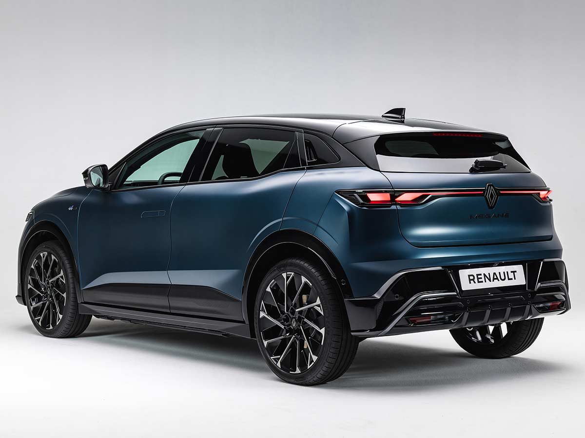 2026 Renault Megane E-Tech Electric: 500km Range, Faster Charging, Smarter Technology and a Sharper Design 2 2026 Renault Megane E Tech Electric Rear Quarter
