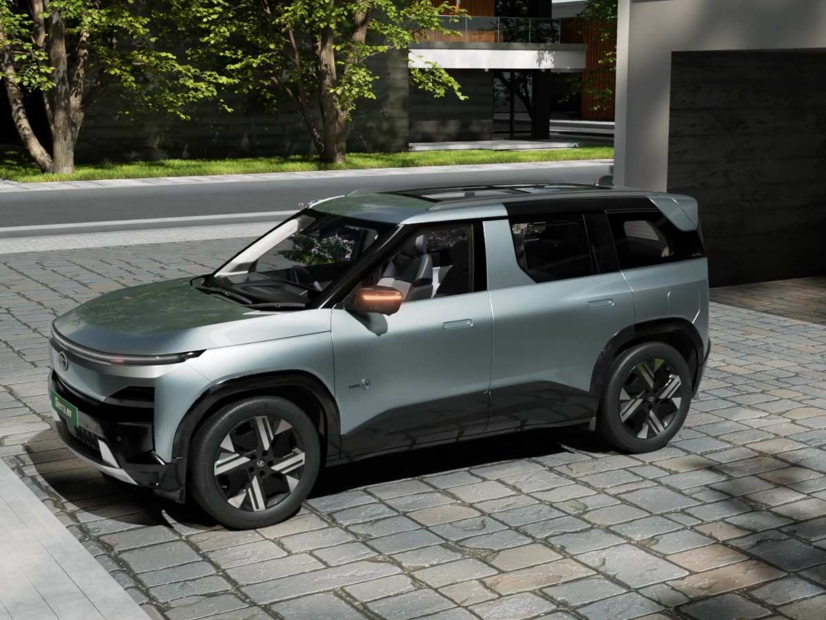 2026 Tata Sierra.ev: Reimagining an Indian Icon for the Electric Age 12 2026 Tata Sierra EV Front Side Design