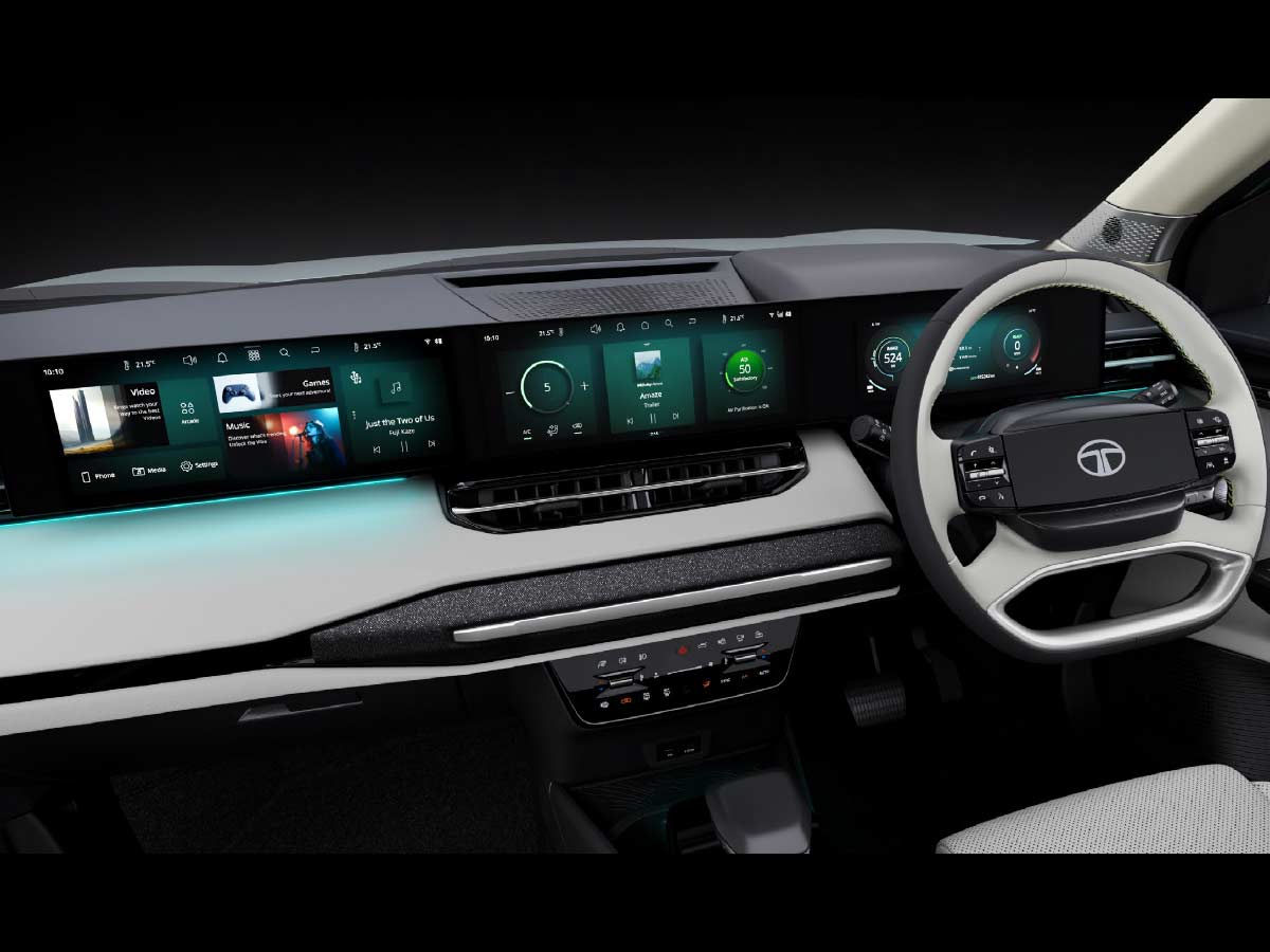 2026 Tata Sierra.ev: Reimagining an Indian Icon for the Electric Age 15 2026 Tata Sierra EV Interior Screens