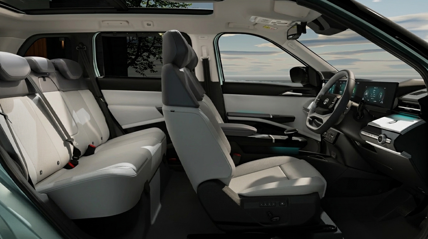 2026 Tata Sierra.ev: Reimagining an Indian Icon for the Electric Age 4 2026 Tata Sierra EV Interior