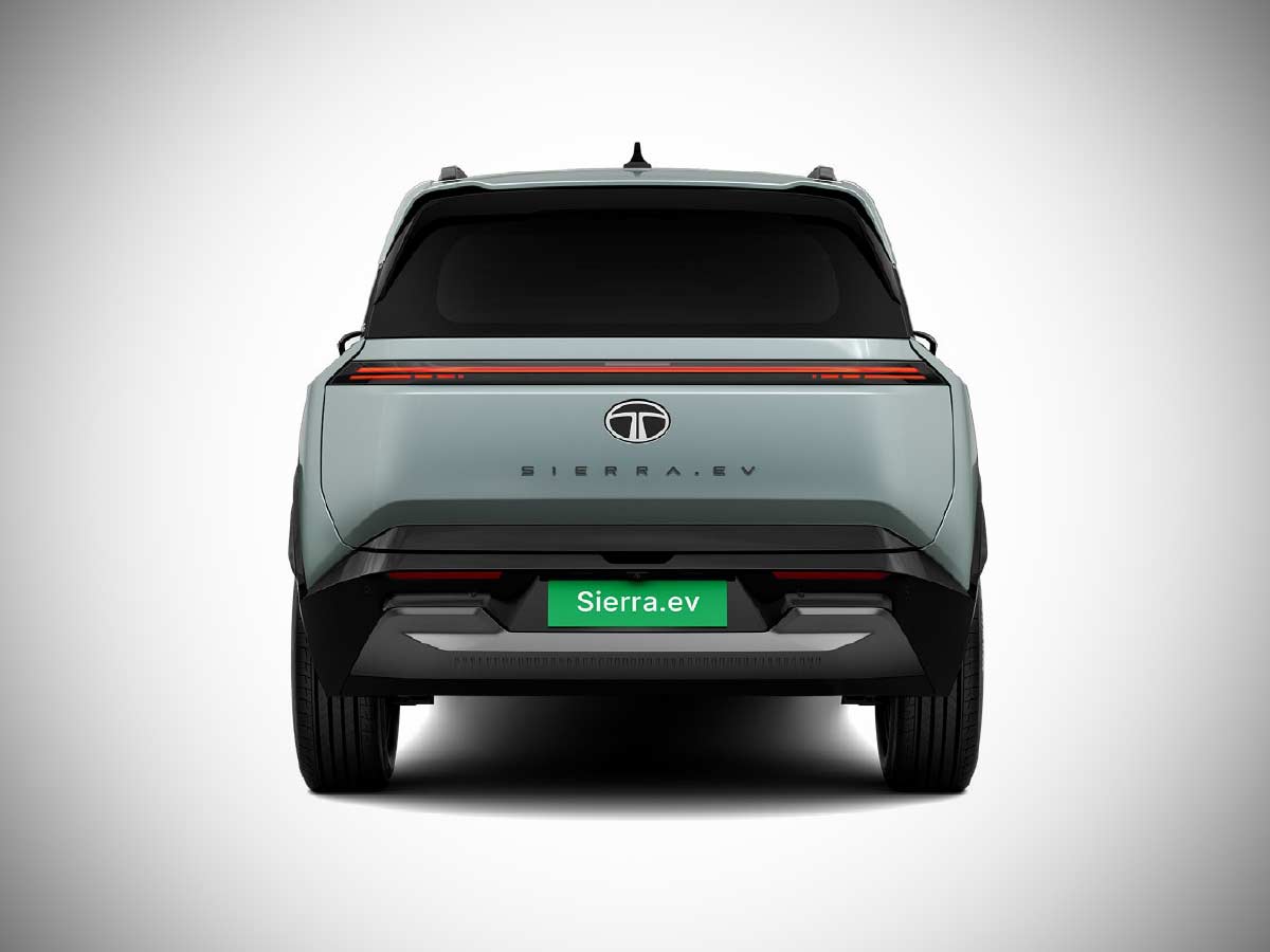 2026 Tata Sierra.ev: Reimagining an Indian Icon for the Electric Age 13 2026 Tata Sierra EV Rear Design