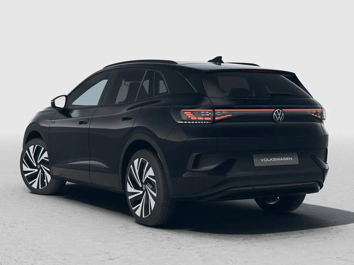 2026 Volkswagen ID.4 GTX Color Options: All 6 Dual-Tone Paint Choices Explained 10 2026 Volkswage ID4 GTX Grenadilla Black Metallic Rear Quarter