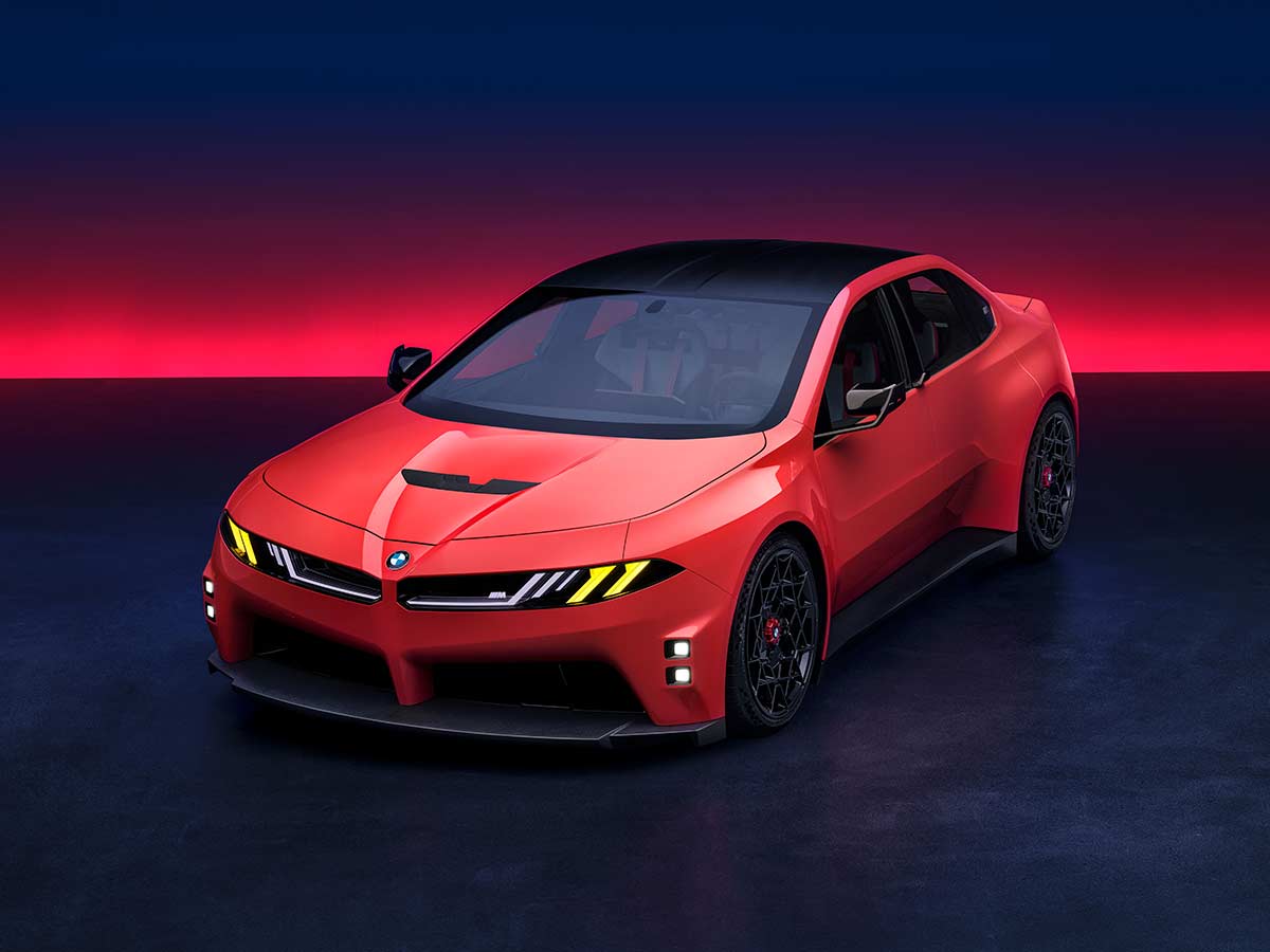 BMW M Concept Neue Klasse: The Electric Future of M Makes Its Boldest Statement Yet at Le Mans 2027 BMW M Concept Neue Klasse Front Quarter Top