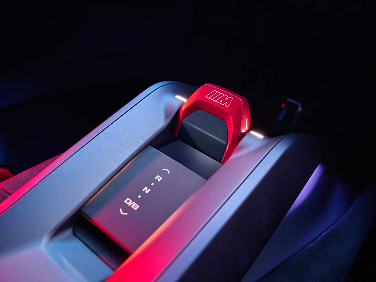 2027 BMW M Concept Neue Klasse Gear selector