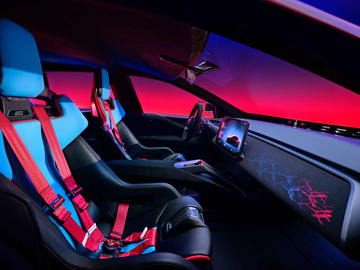 2027 BMW M Concept Neue Klasse Interior Dashboard