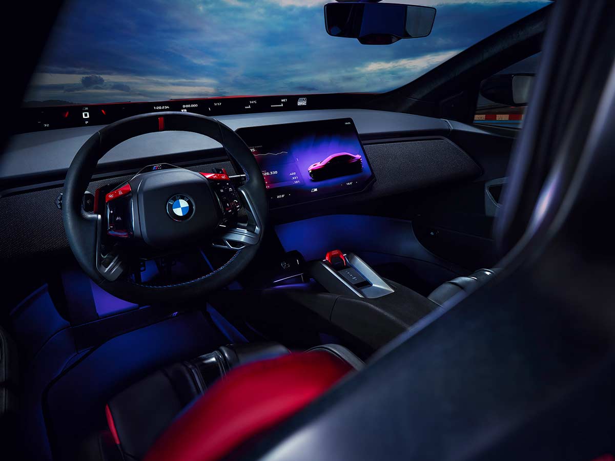 2027 BMW M Concept Neue Klasse Interior Driver Side