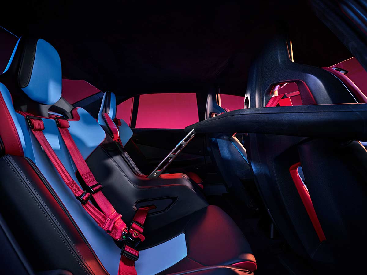 2027 BMW M Concept Neue Klasse Rear Seats