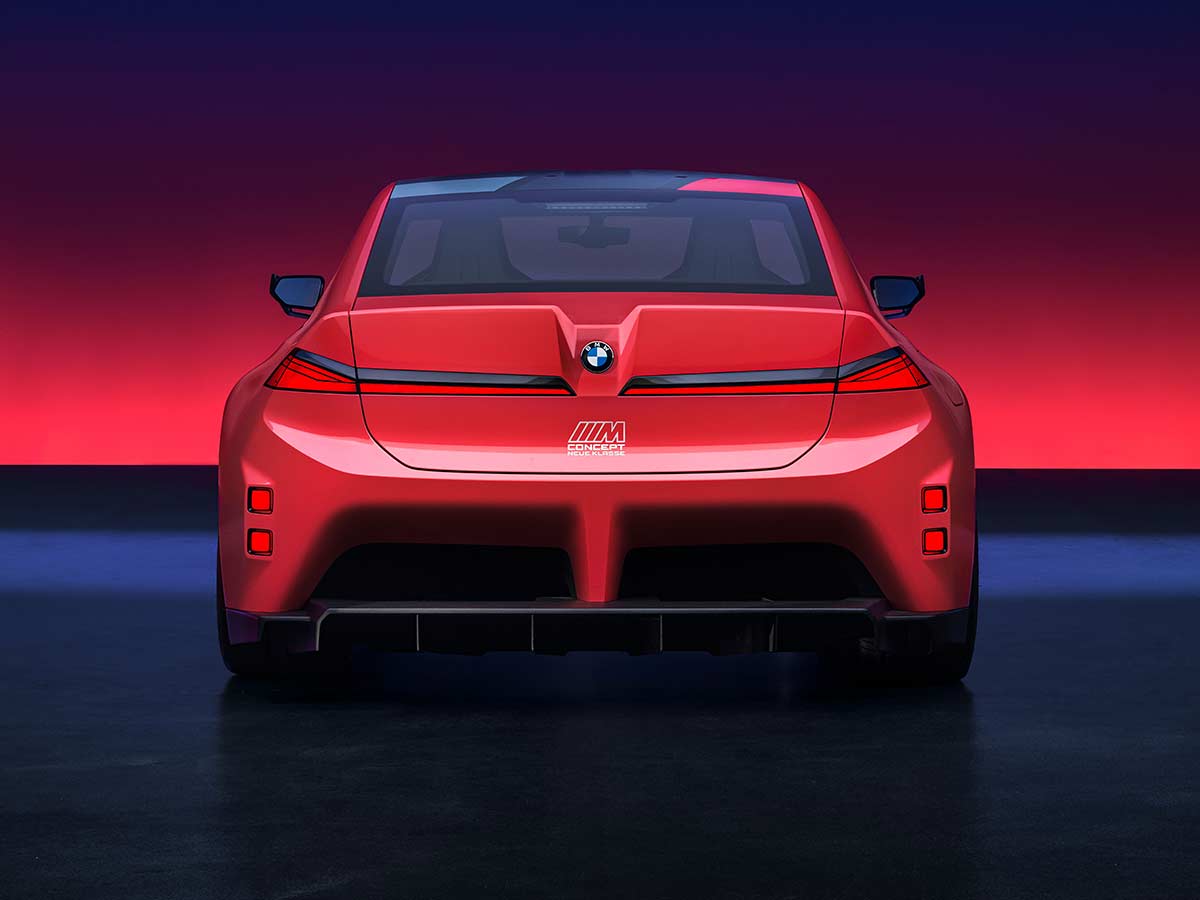 2027 BMW M Concept Neue Klasse Rear