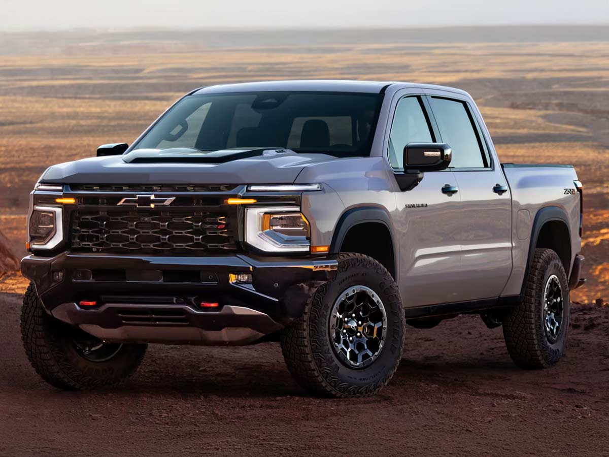 2027 Chevrolet Silverado 1500 ZR2 Front Quarter