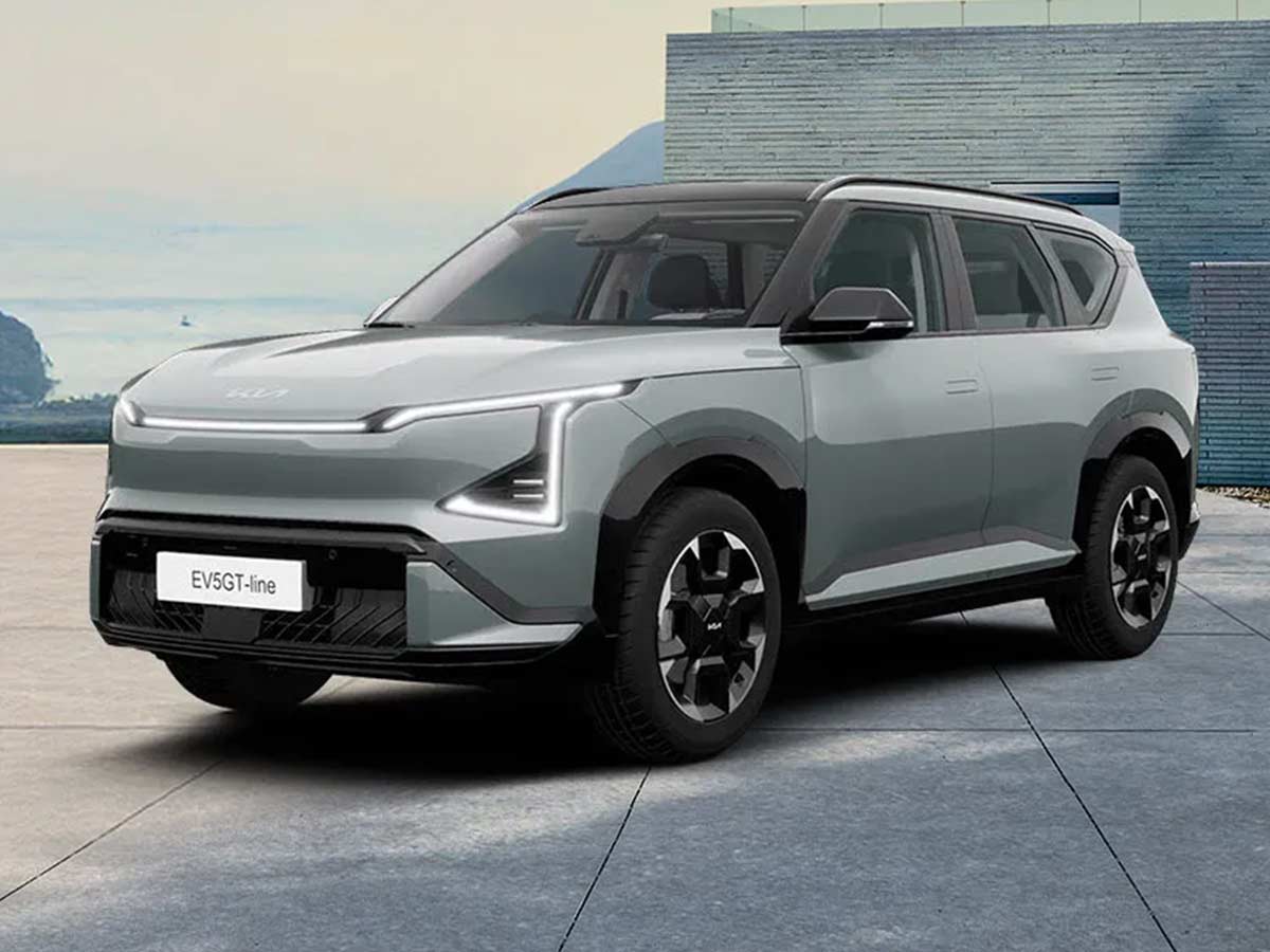 2027 Kia EV5 Color Options: Which Paint Finish Best Matches Kia's Bold Electric SUV? 5 2027 Kia EV5 GT Line Iceberg Green