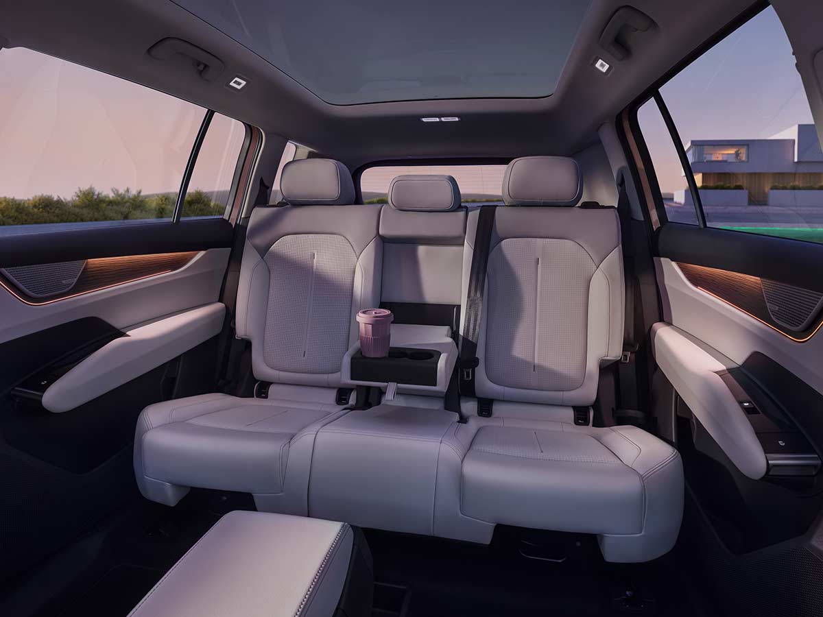 2027 Skoda Peaq 7 Seater EV SUV Middle Row Seats