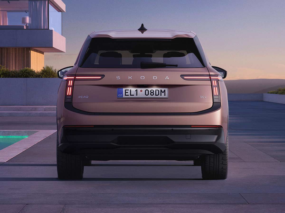 2027 Skoda Peaq EV SUV Rear
