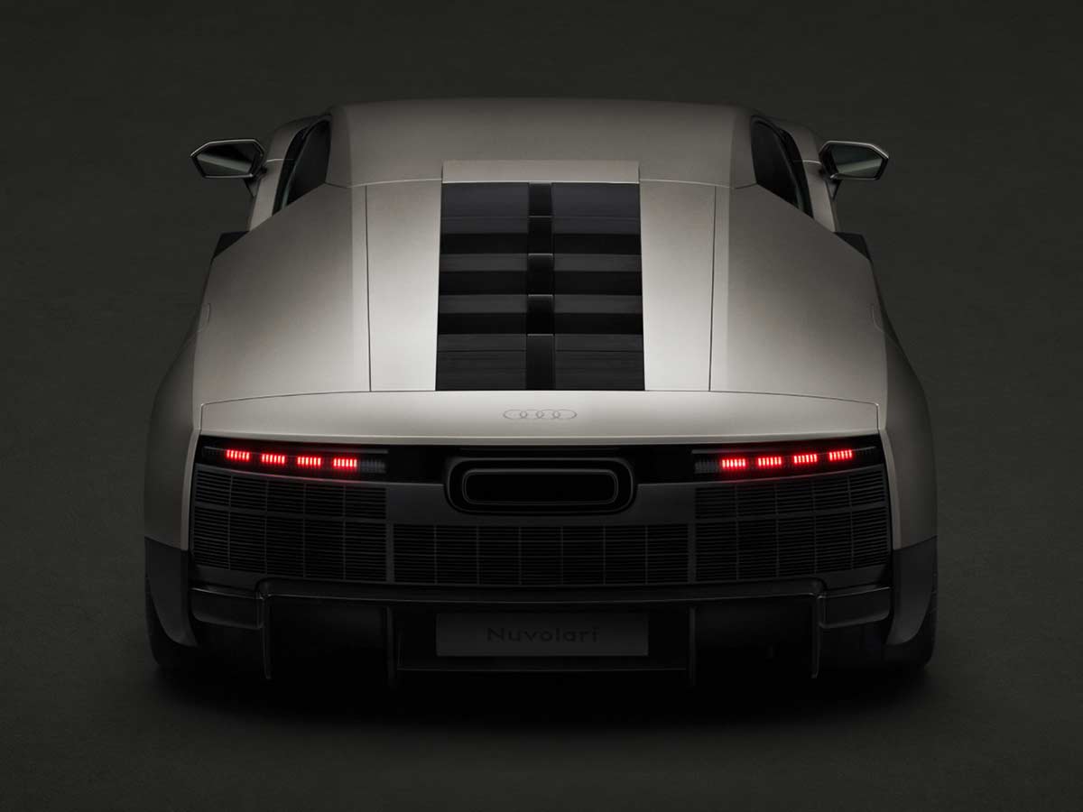 Audi Nuvolari: The 1,001 HP Hybrid Hypercar That Redefines What an Audi Can Be 7 Audi Nuvolari Hybrid Hypercar Concept Rear
