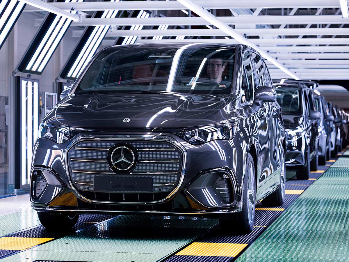 Mercedes Benz VLE Production Vitoria plant Rollout
