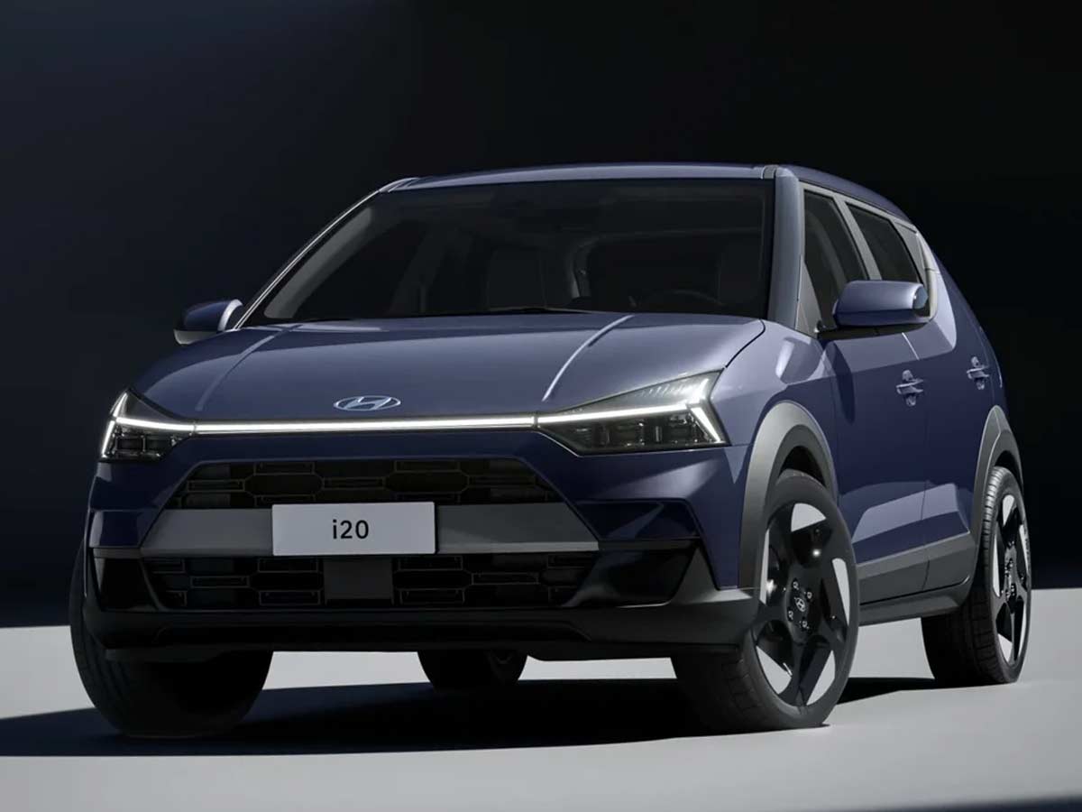 New 2027 Hyundai i20 Front Quarter View