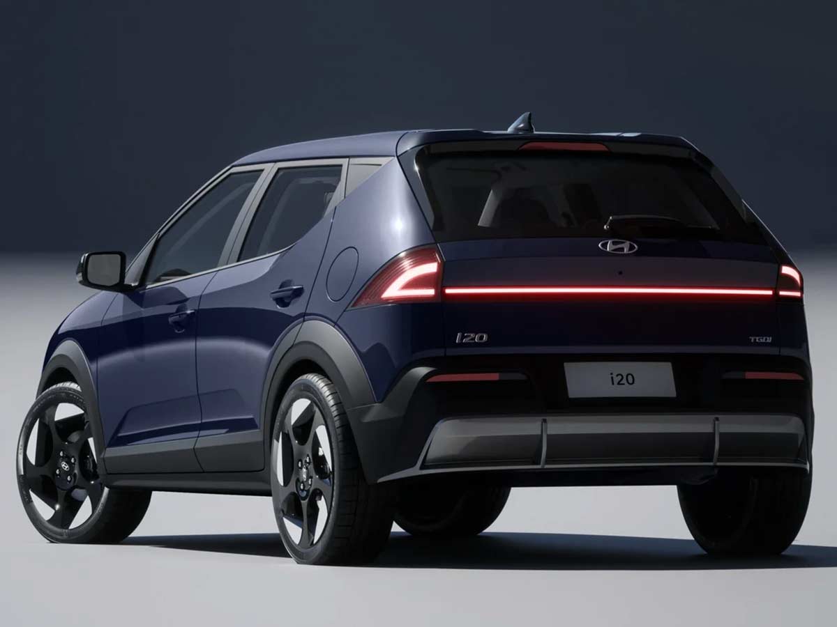 New 2027 Hyundai i20 Rear Quarter View