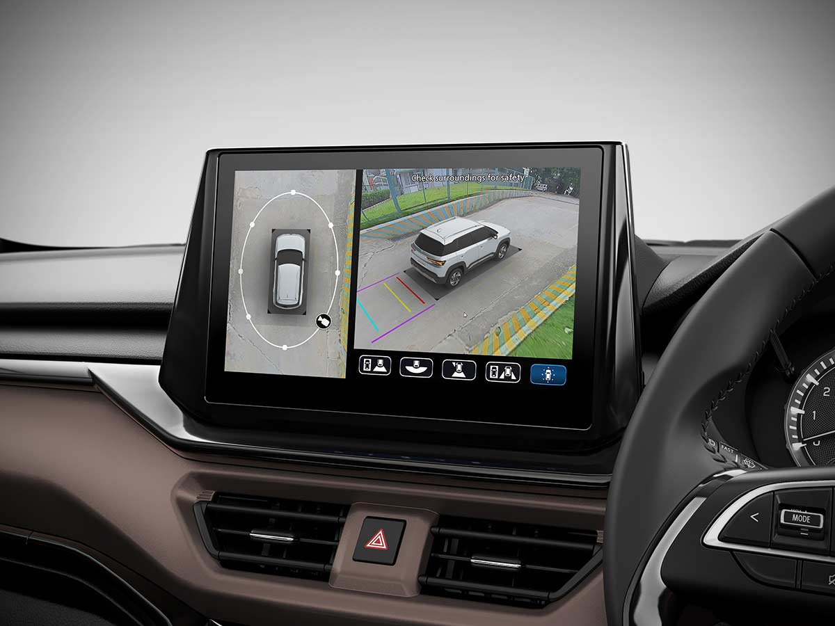 2026 Maruti Suzuki Brezza 360 degree Camera