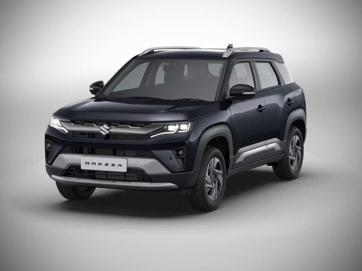 2026 Maruti Suzuki Brezza Pearl Bluish Black
