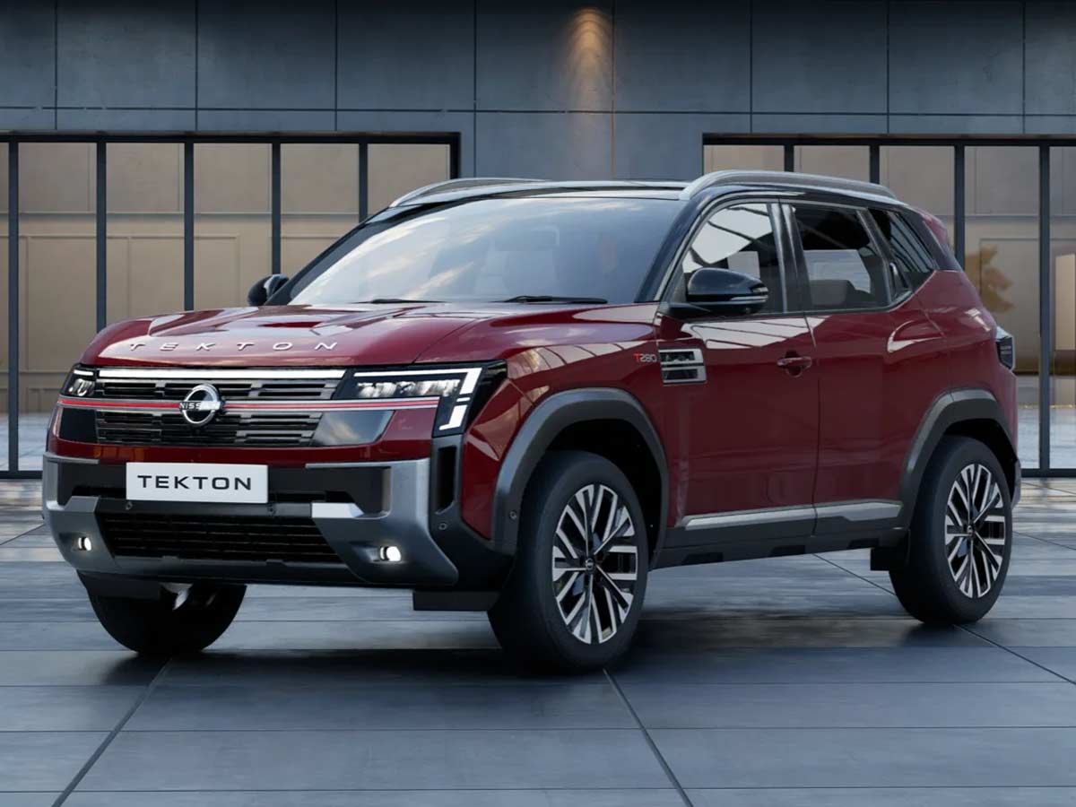 Nissan Tekton: Everything You Need to Know About Nissan's Premium SUV 20 2026 Nissan Tekton Flare Garnet Red with Onyx Black Roof