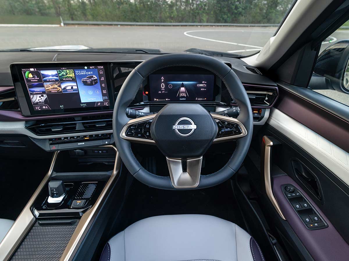 Nissan Tekton: Everything You Need to Know About Nissan's Premium SUV 24 2026 Nissan Tekton Interior Steering Wheel