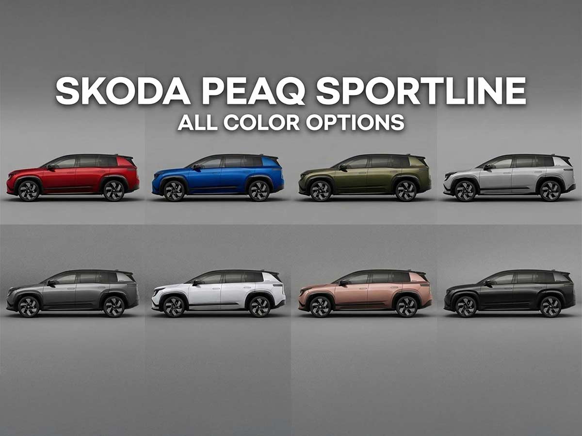 2026 Skoda Peaq Sportline All Color Options