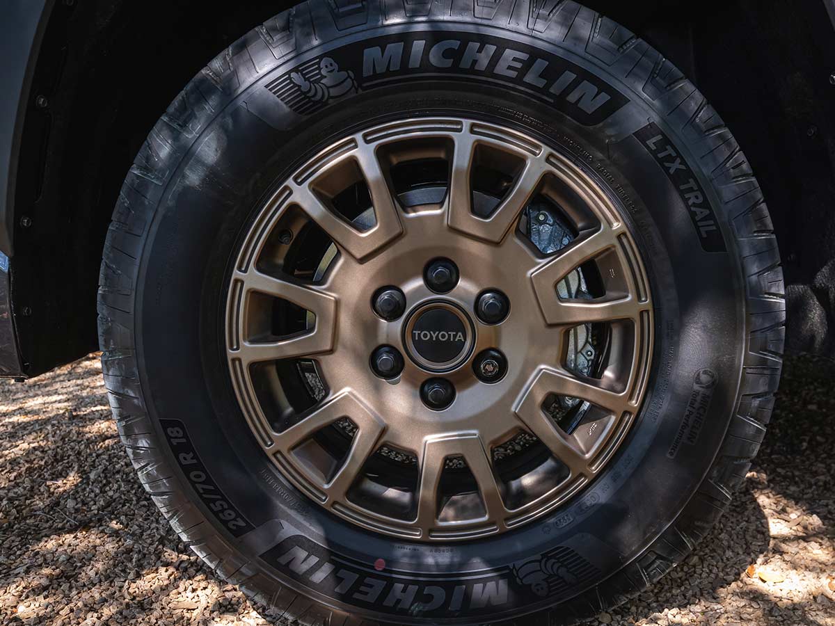 2027 Toyota Sequoia Debuts With New Trailhunter Package, Updated Design and Advanced Technology 15 2027 Toyota Sequoia Trailhunter Alloy Wheel