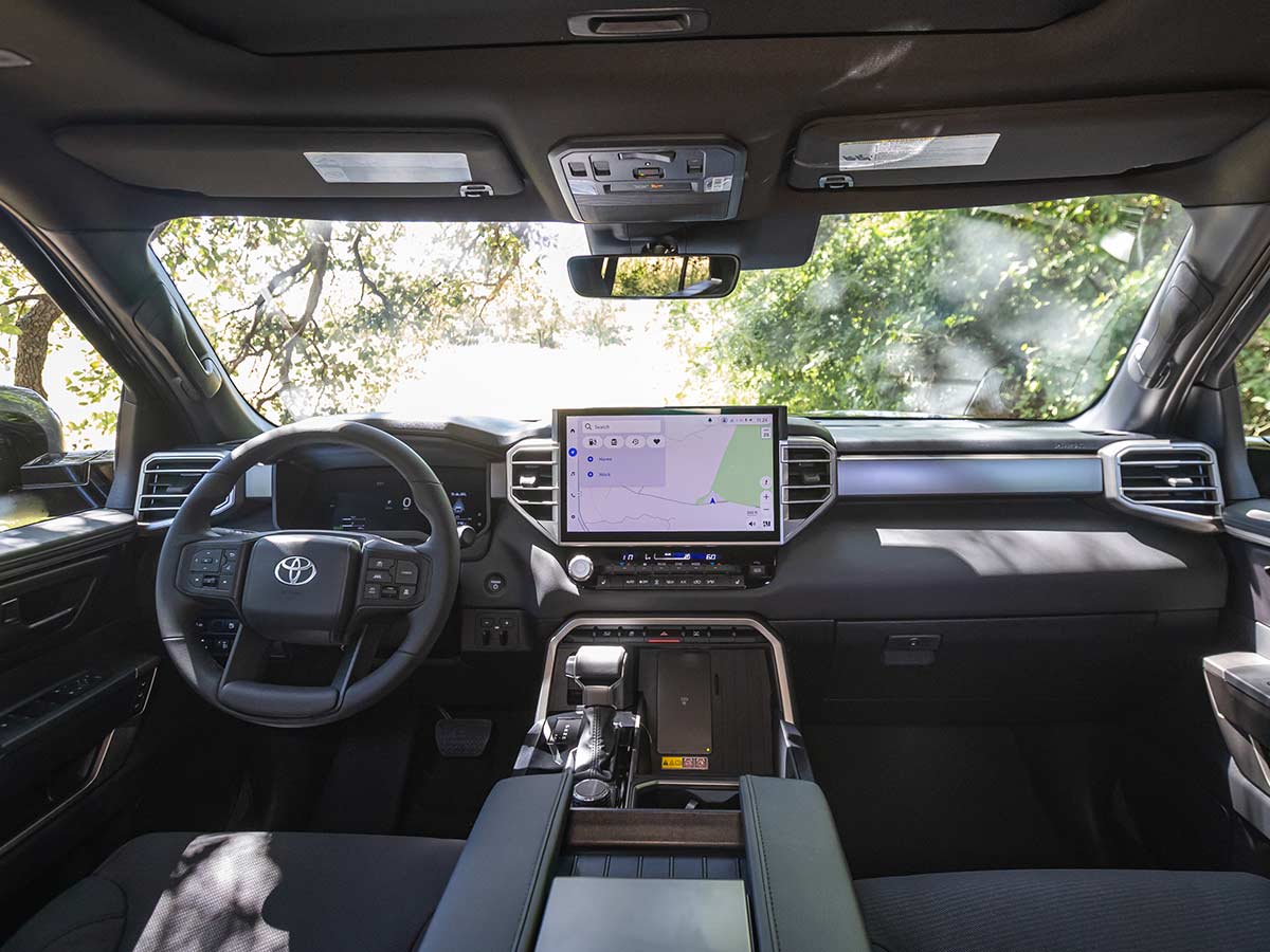 2027 Toyota Sequoia Debuts With New Trailhunter Package, Updated Design and Advanced Technology 3 2027 Toyota Sequoia Trailhunter Interior Dashboard