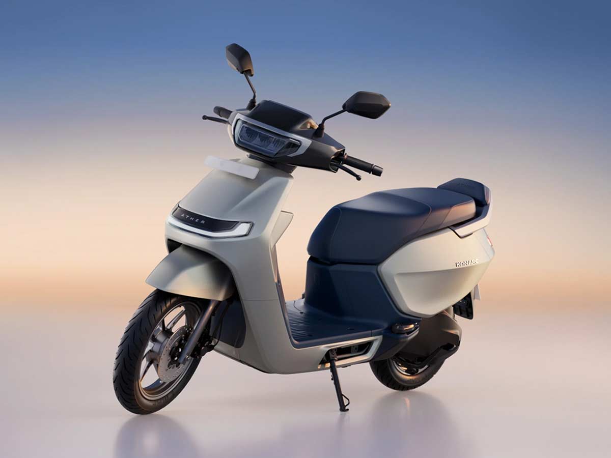 Ather Konarc EV Scooter Colors: All 4 Options 4 2026 Ather Konarc Celestial Gold