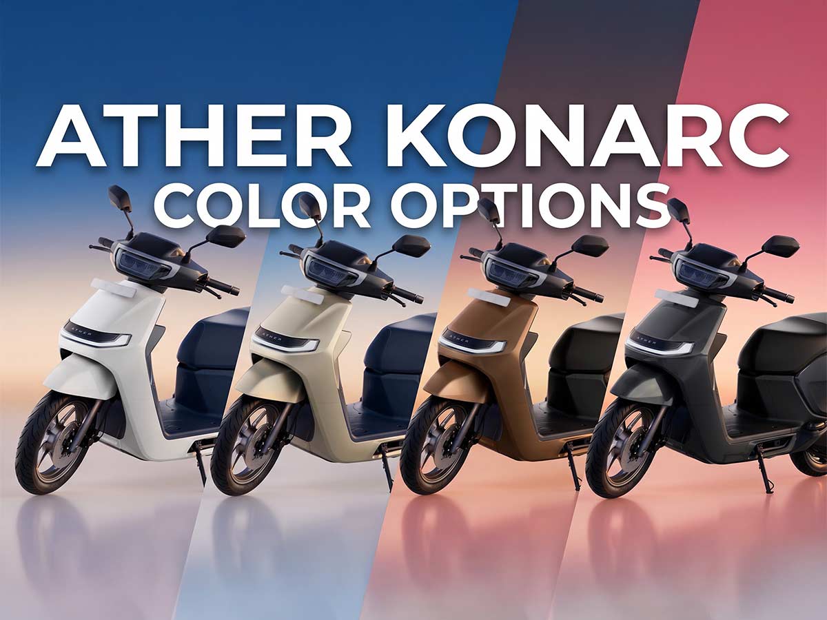 2026 Ather Konarc Color Options
