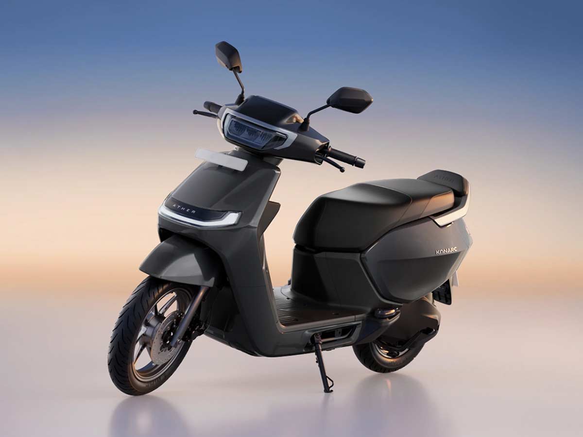 Ather Konarc EV Scooter Colors: All 4 Options 2 2026 Ather Konarc Majestic Grey
