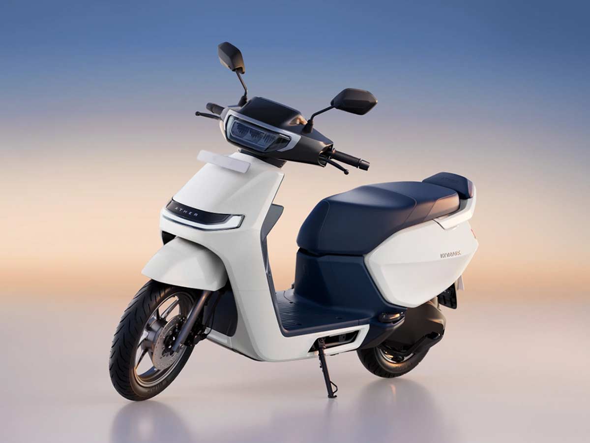 Ather Konarc EV Scooter Colors: All 4 Options 1 2026 Ather Konarc Quartz White