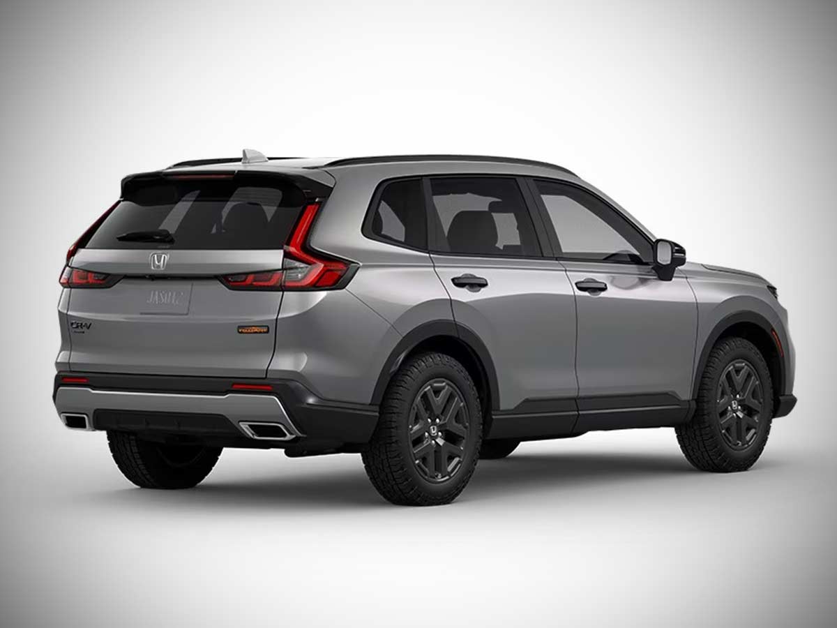 2026 Honda CR-V AWD TrailSport Hybrid Colors: Complete Color Options Guide 12 2026 Honda CR V Trailsport Urban Gray Pearl Rear
