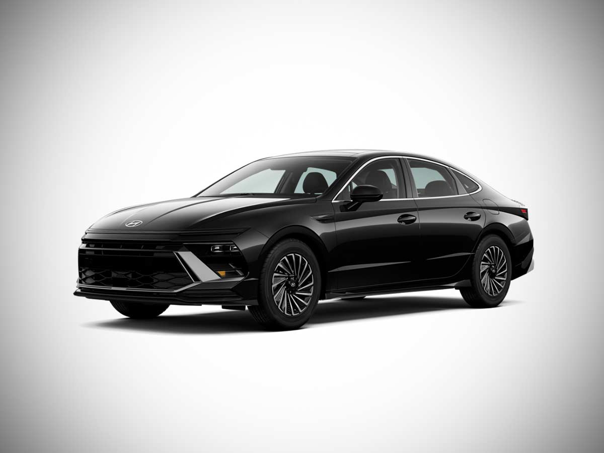 2026 Hyundai Sonata Hybrid SEL Abyss Black Front