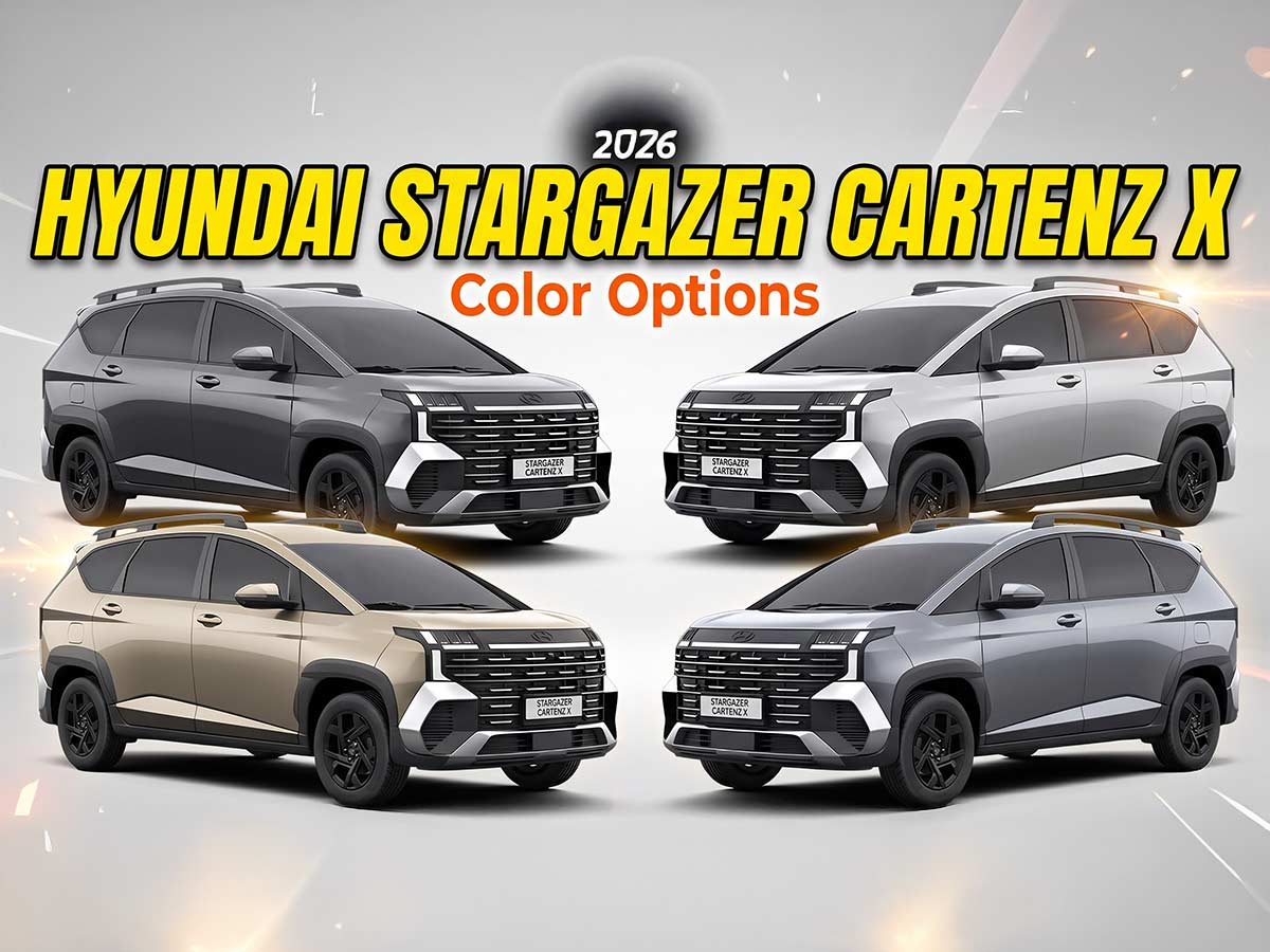 2026 Hyundai Stargazer Cartenz X Color Options