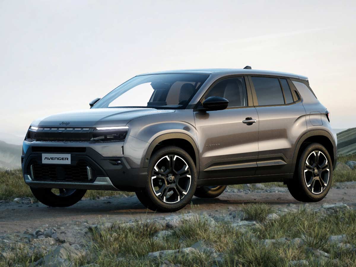 2026 Jeep Avenger Electric Colours: Every Colour and Two-Tone Option Explained 9 2026 Jeep Avenger Electric Granite Front