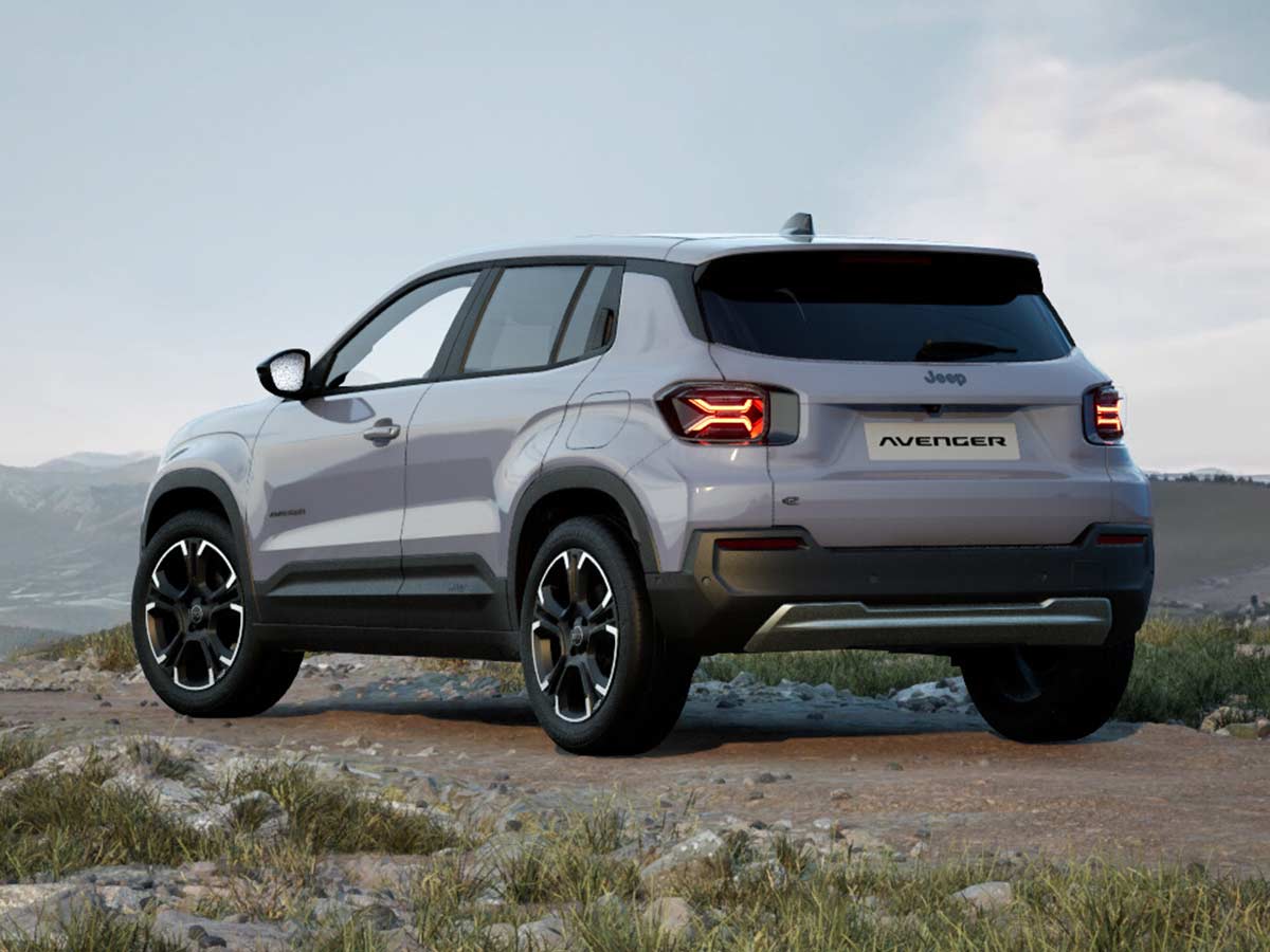 2026 Jeep Avenger Electric Colours: Every Colour and Two-Tone Option Explained 22 2026 Jeep Avenger Electric Storm Rear