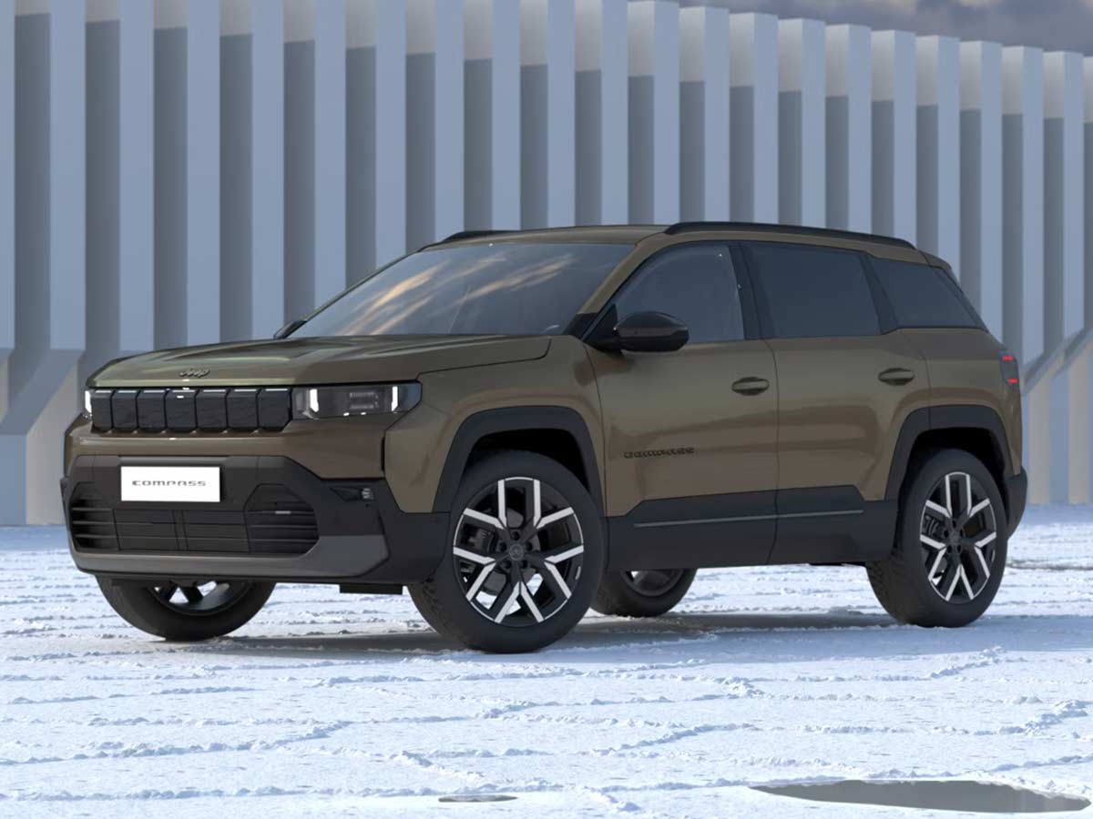 Jeep Compass Electric Colour Options: All 6 Shades and Dual-Tone Choices Explained 9 2026 Jeep Compass Electric Amazonia Front