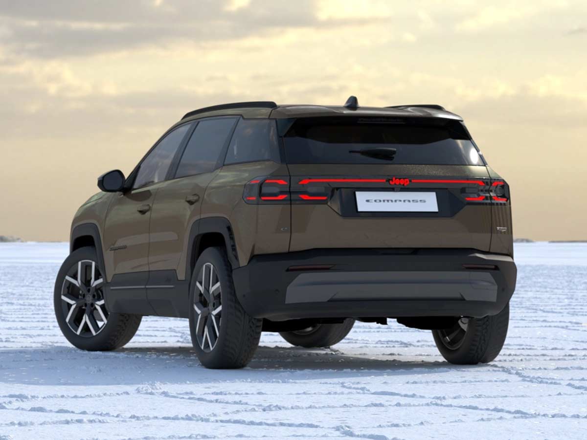 Jeep Compass Electric Colour Options: All 6 Shades and Dual-Tone Choices Explained 10 2026 Jeep Compass Electric Amazonia Rear